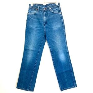VINTAGE WRANGLER STRAIGHT LEG JEANS 32 x 30 MEXICO